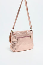 Bolso bandolera Lana - Rosa metalizado