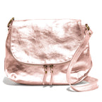 Bolso bandolera Lana - Rosa metalizado