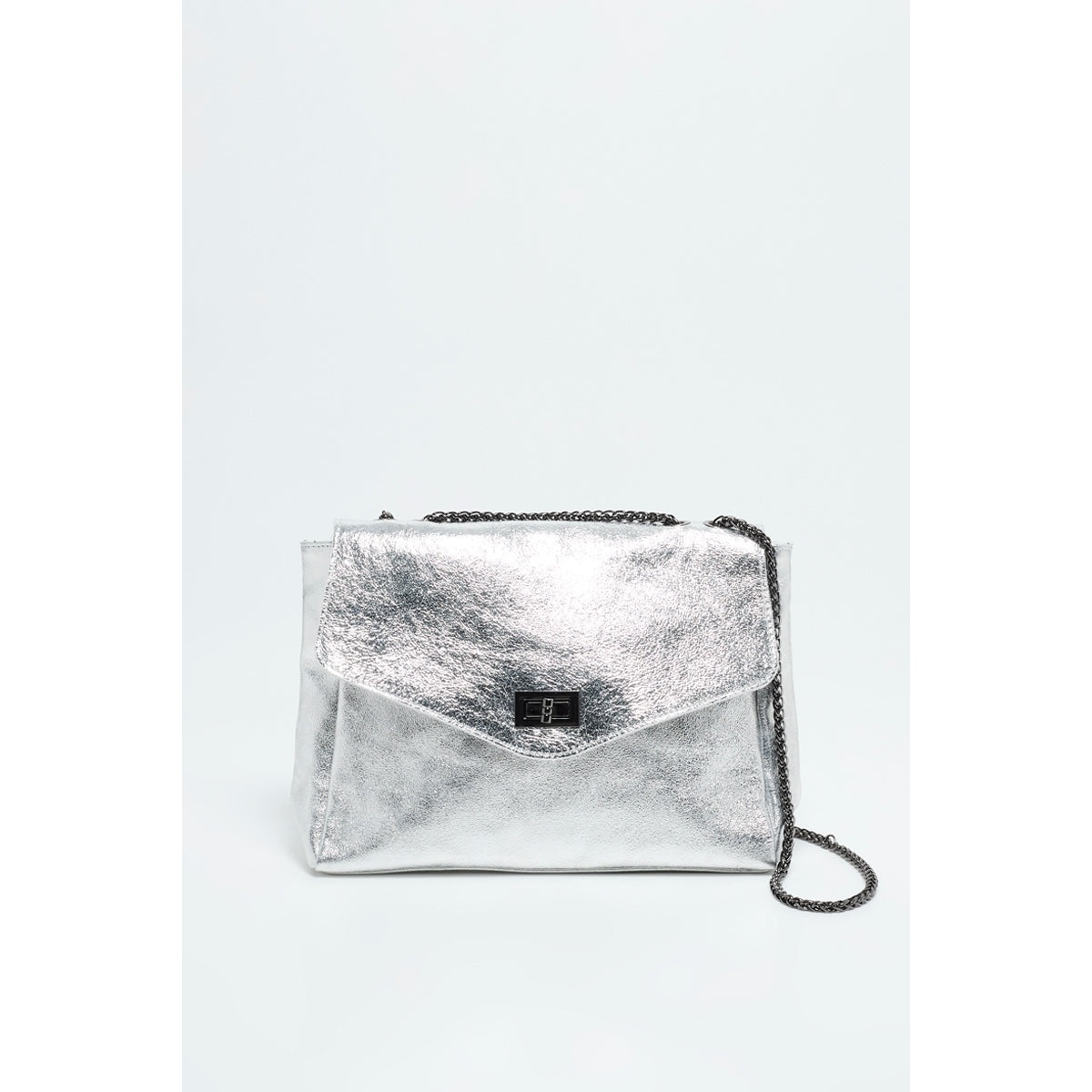 Bolso bandolera Maku - Plata