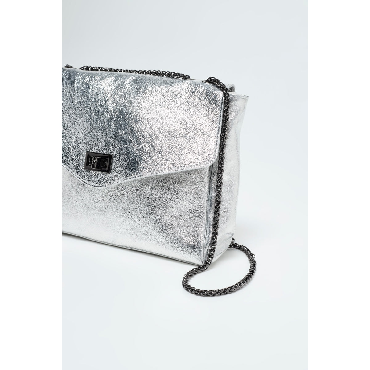 Bolso bandolera Maku - Plata