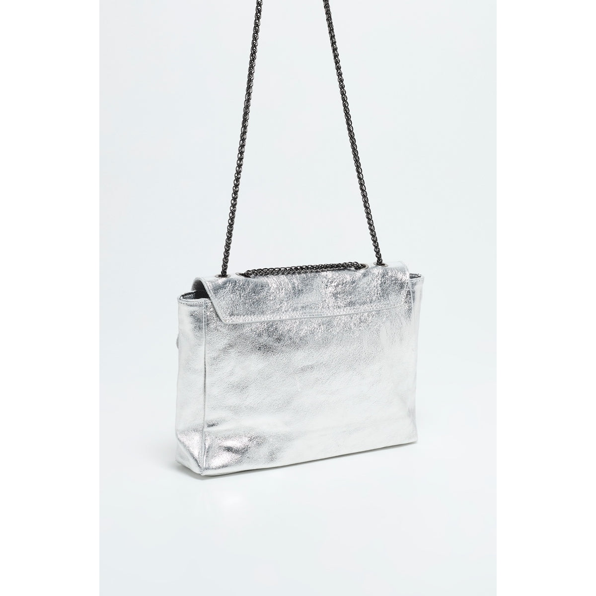 Bolso bandolera Maku - Plata