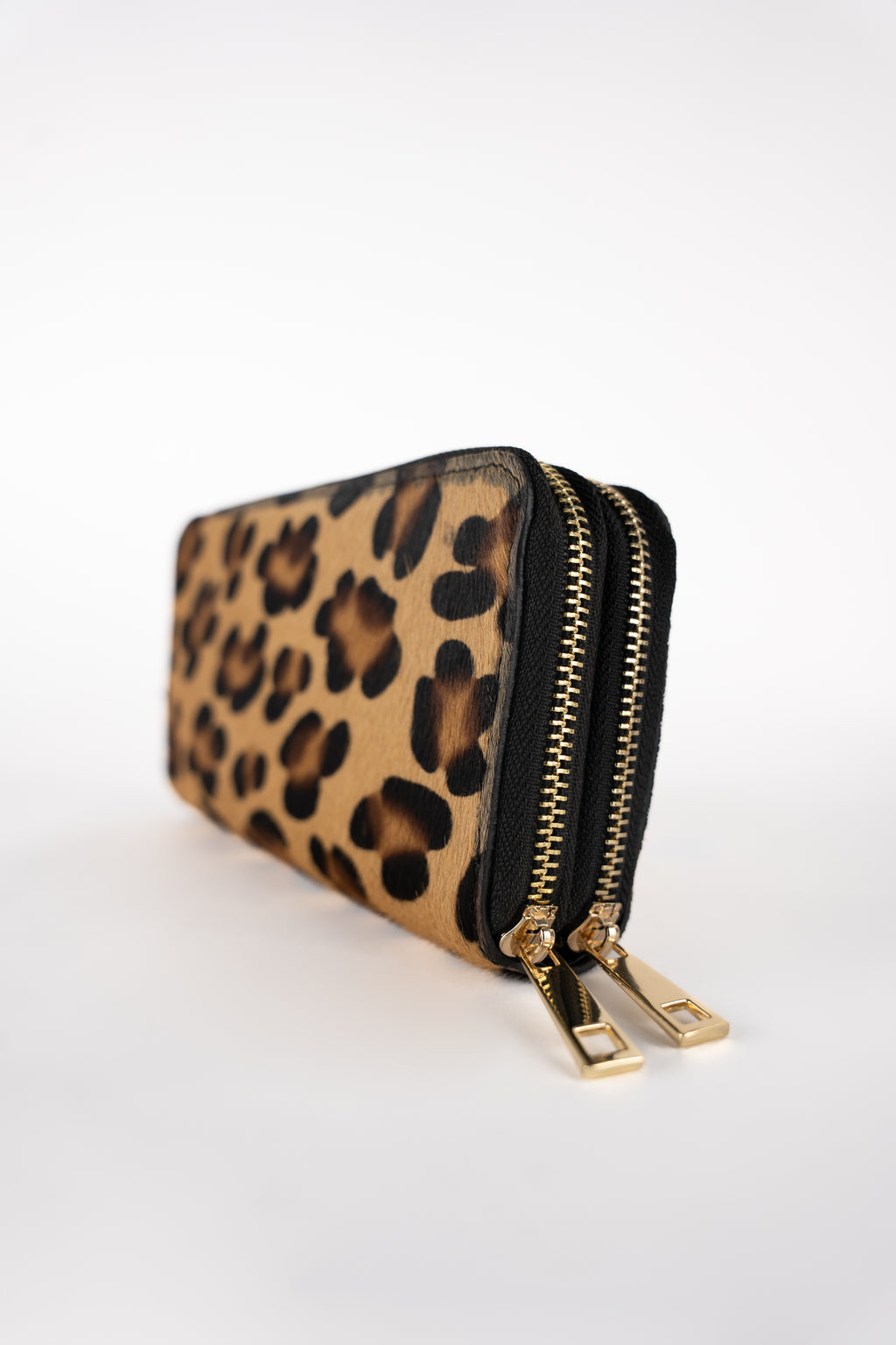 Edge Wallet - Camel Leopard Pattern