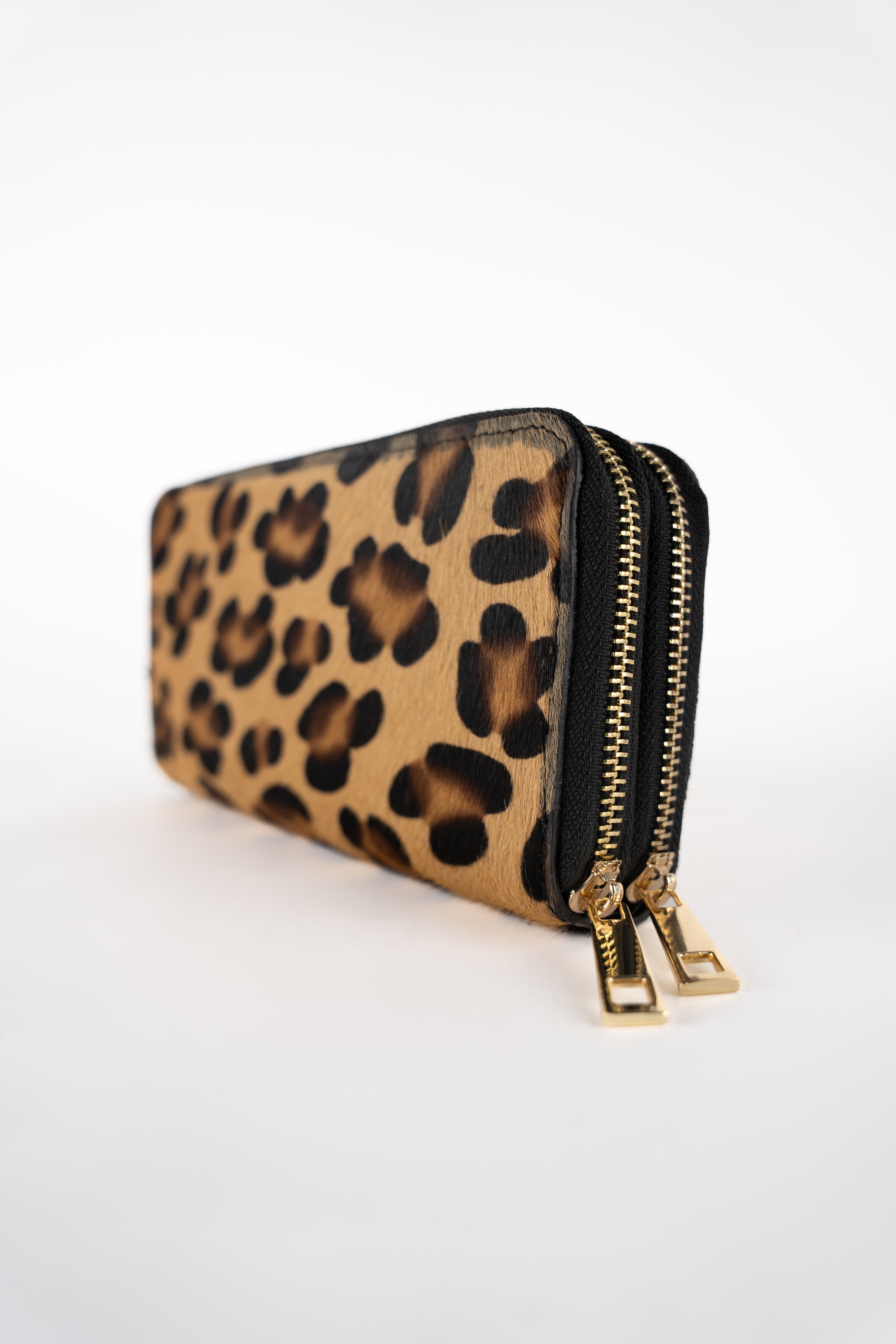 Edge Wallet - Camel Leopard Pattern