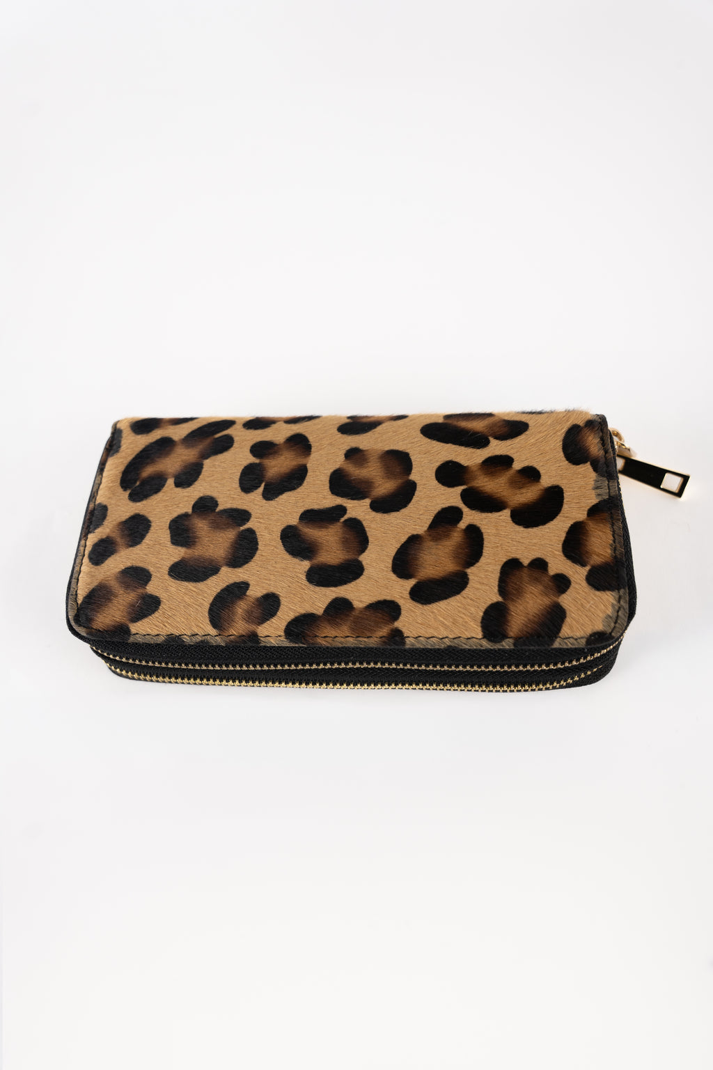 Edge Wallet - Camel Leopard Pattern