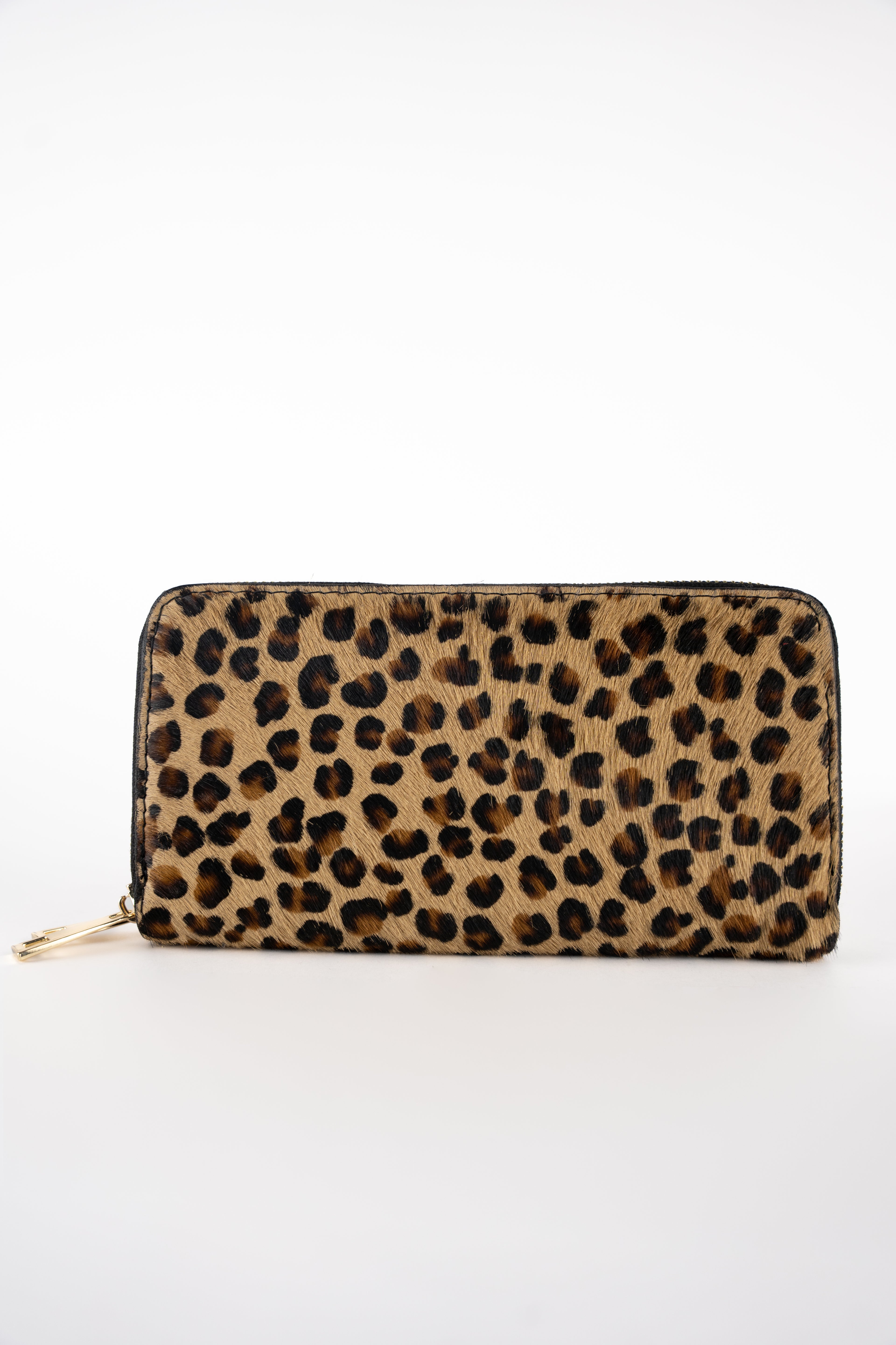 Edge Wallet - Black Leopard Pattern