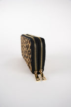 Edge Wallet - Black Leopard Pattern