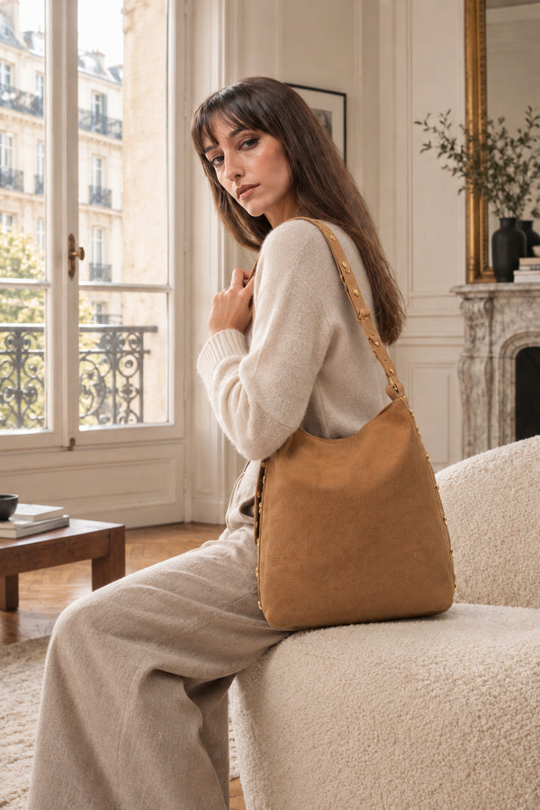 Skuldertaske - Nova - Lys Camel