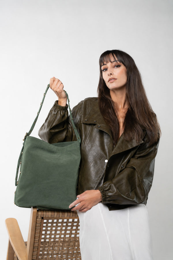 Bolso de hombro Nova - Verde menta