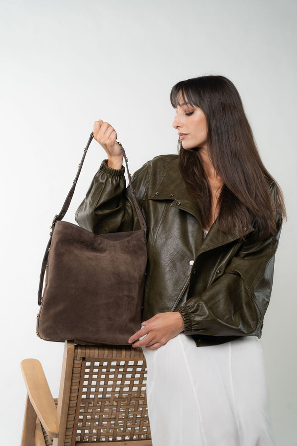 Bolso Bandolera Roots - Moca