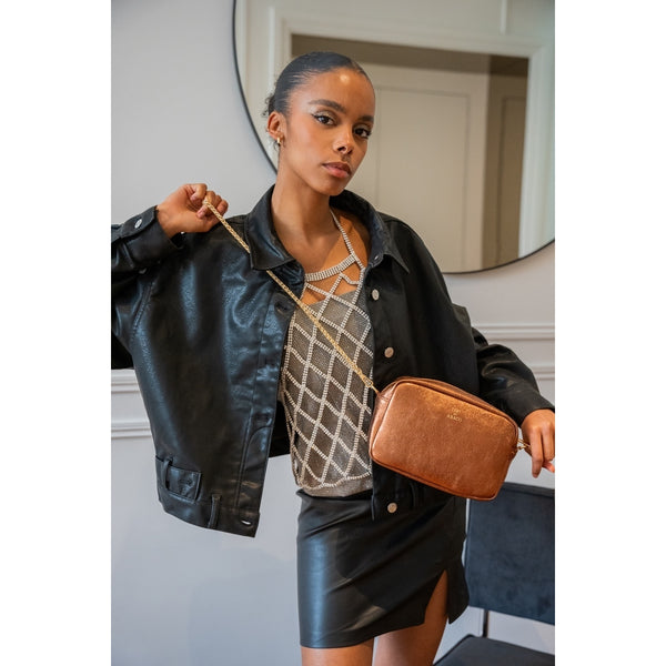 Amaia Shoulder Bag - Bronze