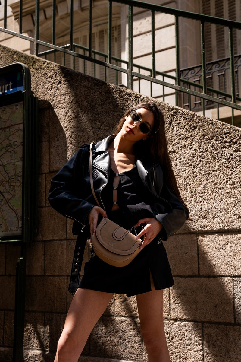 Sac En Bandoulière Gwen - Nude