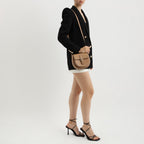 Bolso bandolera Polly - Desnudo