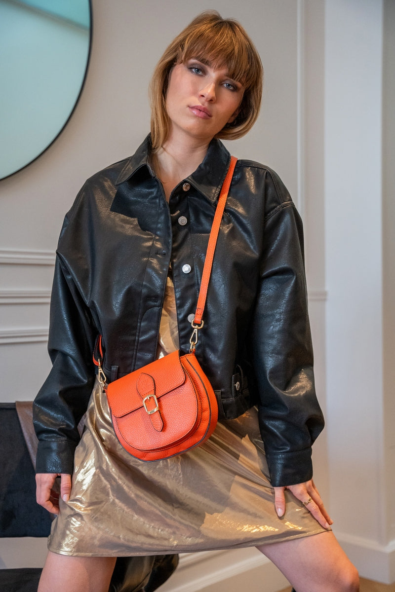 Bolso bandolera Polly - Naranja oscuro