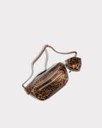 Sac Banane Tena - Motif Leopard Noir
