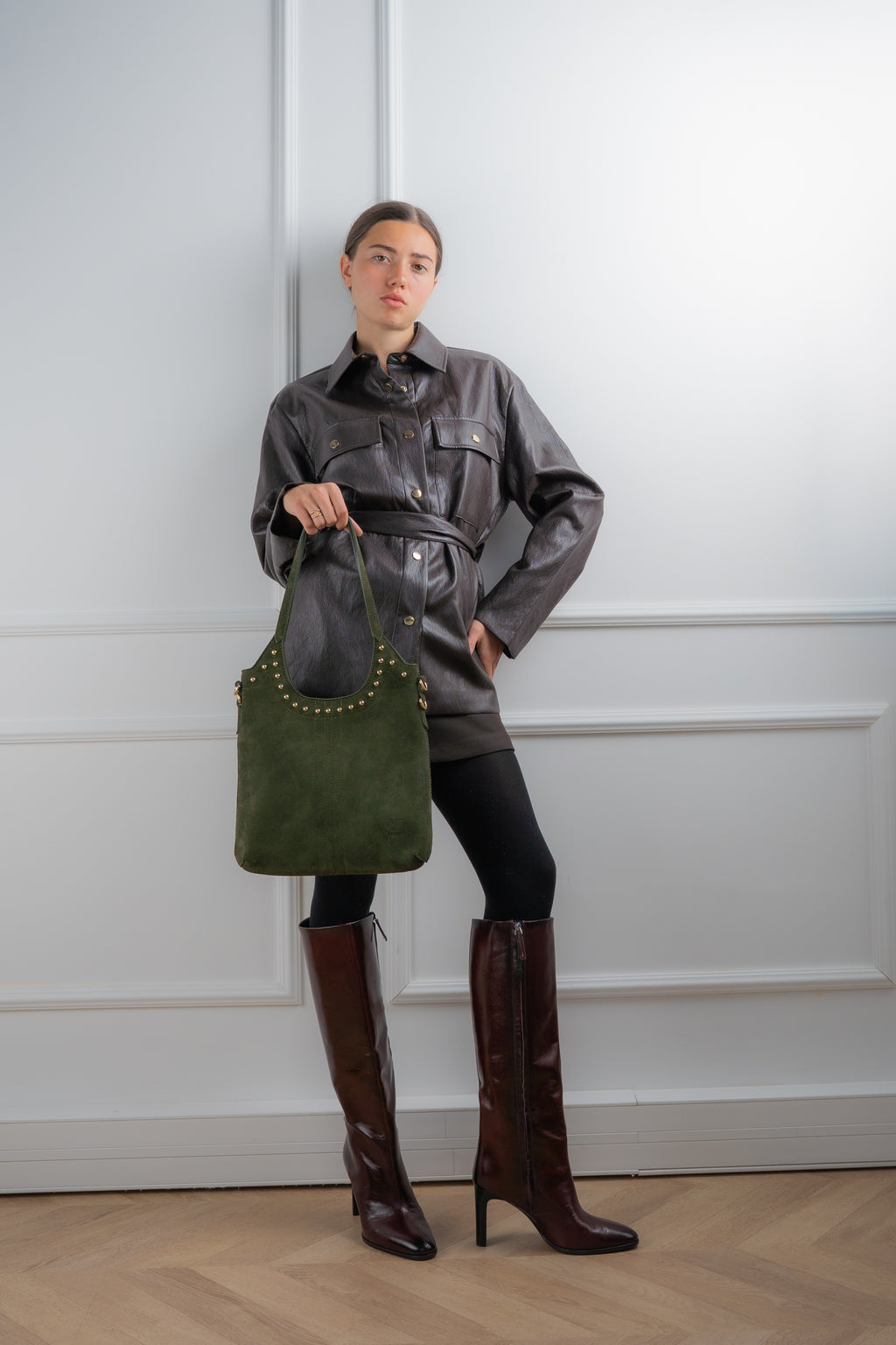 Dane Shoulder Bag - Green