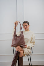 Fred Shoulder Bag - Brown