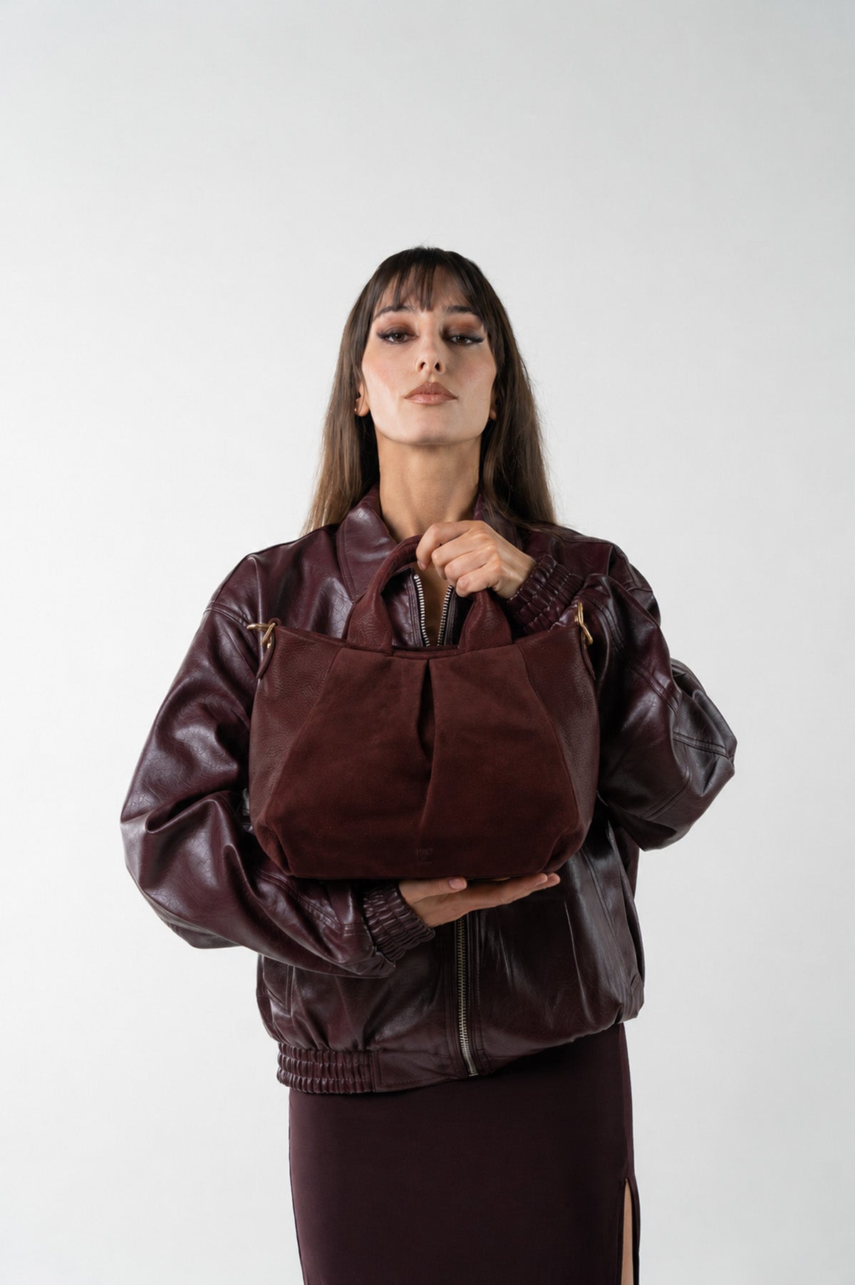 Sac A Bandouliere Jeti - Bordeaux