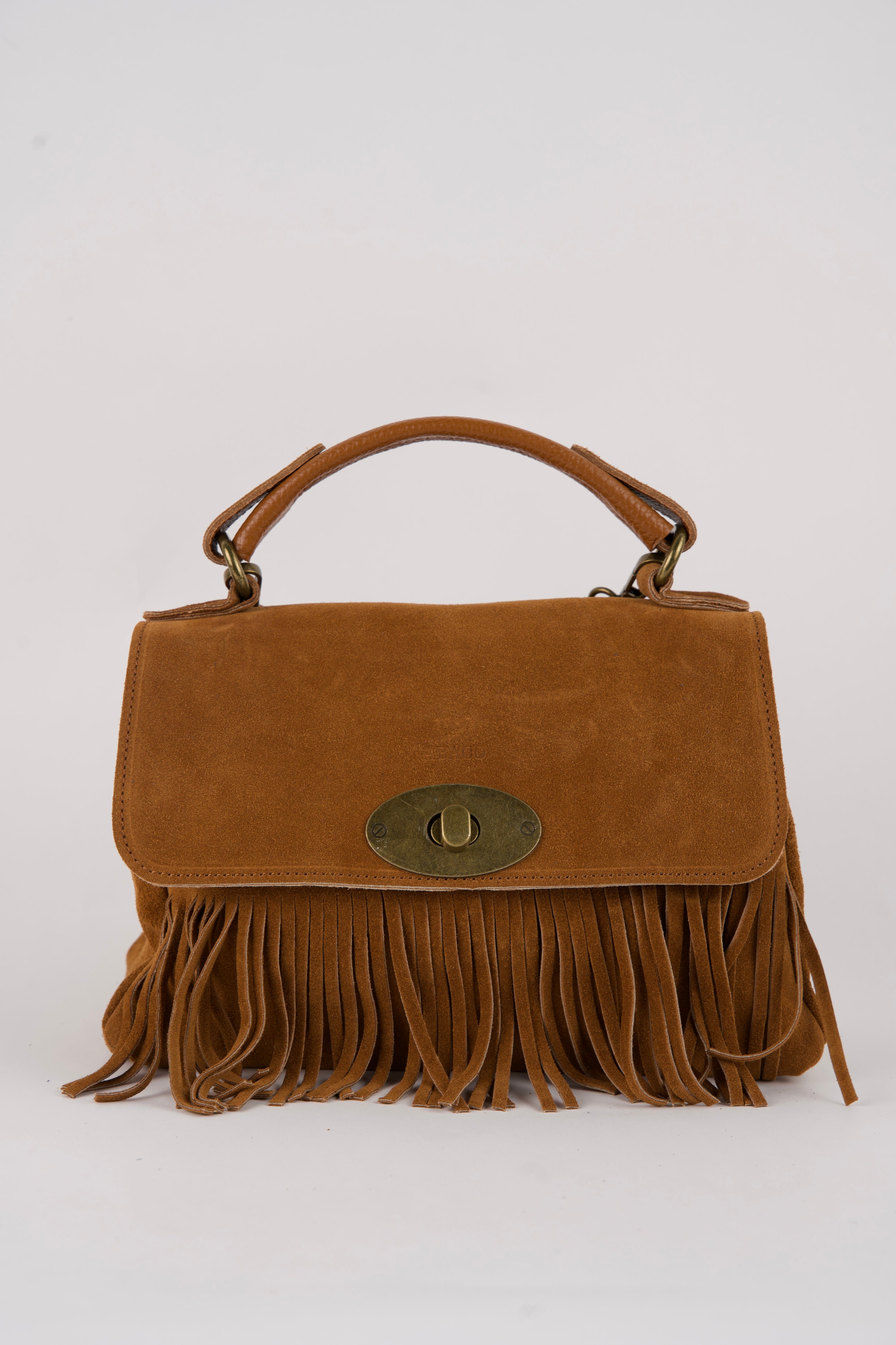 Bolso de hombro Louis Frange - Camel