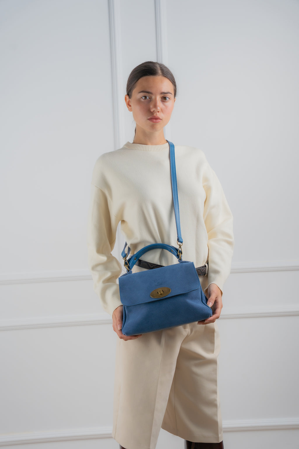 Bolso de hombro Louis - Azul