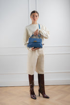 Bolso de hombro Louis - Azul