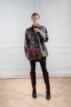Bolso de hombro Otis - Burdeos