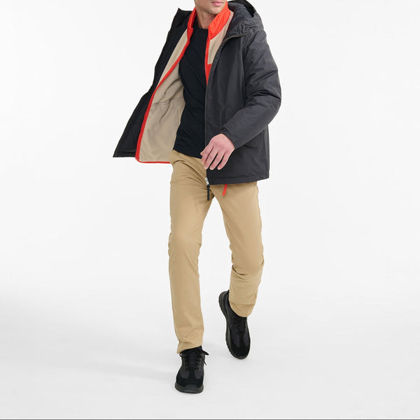 Steppjacke – Schwarz – Herren