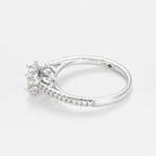 Bague "Brillant Duo" Diamants 0,52/73
