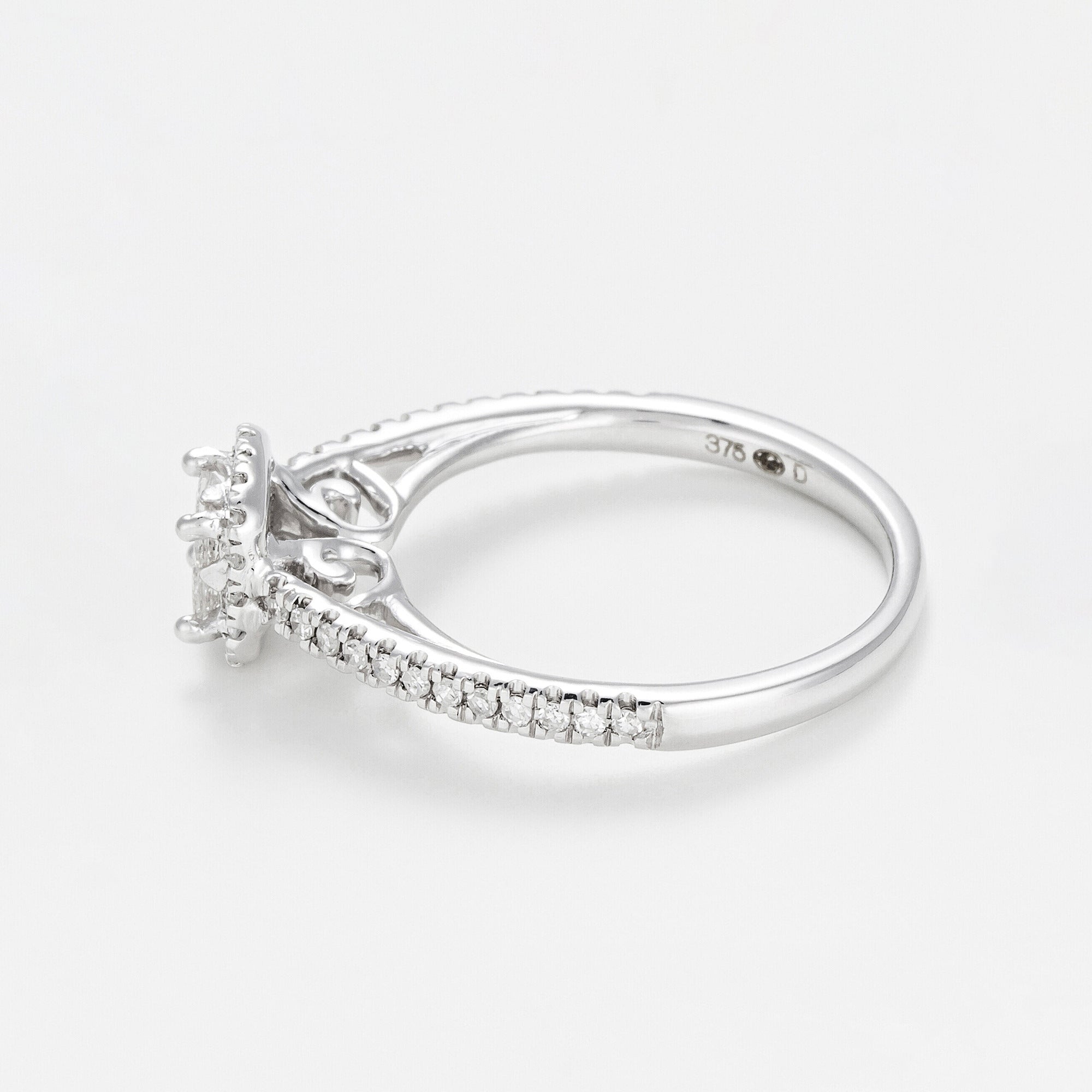 Bague "Brillant Duo" Diamants 0,52/73