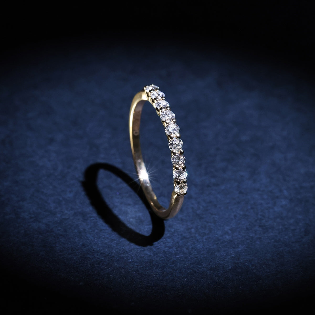 "Only You" Ring 0.33Ct Diamonds 0.33Ct/9 - 375/1000 Yellow Gold