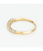 "Only You" Ring 0.33Ct Diamonds 0.33Ct/9 - 375/1000 Yellow Gold