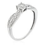 Anillo "Eclat Joli" Diamante 0,12/18