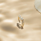 Anillo de diamantes “Eclat Joli” 0.12/18 – Oro amarillo