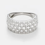 Anillo "Love Story" D0.75/48 - Oro blanco 375/1000