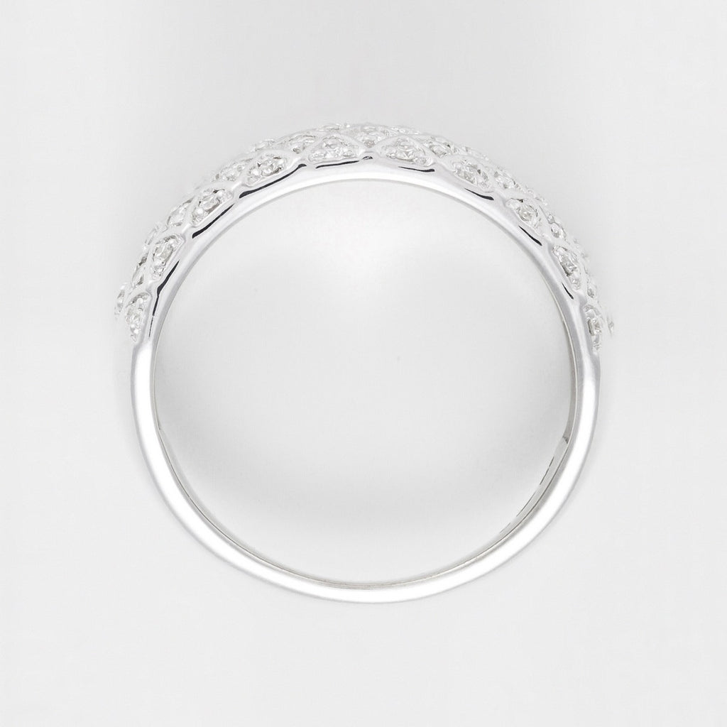 Anillo "Love Story" D0.75/48 - Oro blanco 375/1000