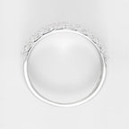 Anillo "Love Story" D0.75/48 - Oro blanco 375/1000