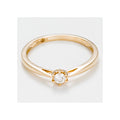 Bague "Solitaire Envoûtant" Diamant 0,11/1