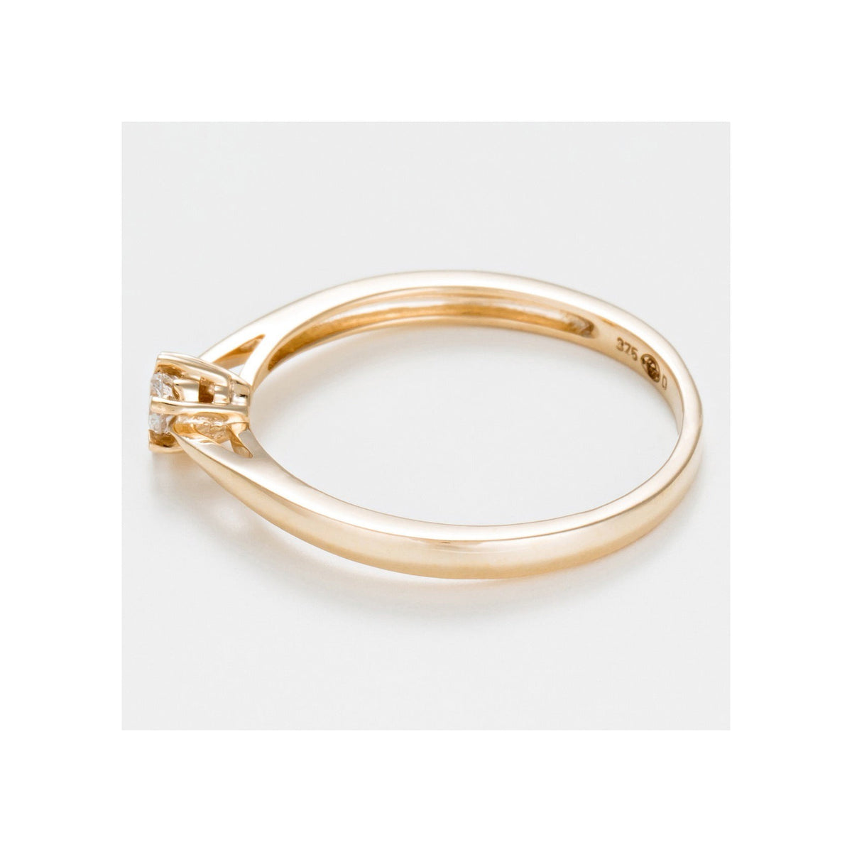 Bague "Solitaire Envoûtant" Diamant 0,11/1