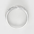 Anillo “Entrelacs Eternel” Diamantes D0.18Ct/36 – Oro blanco