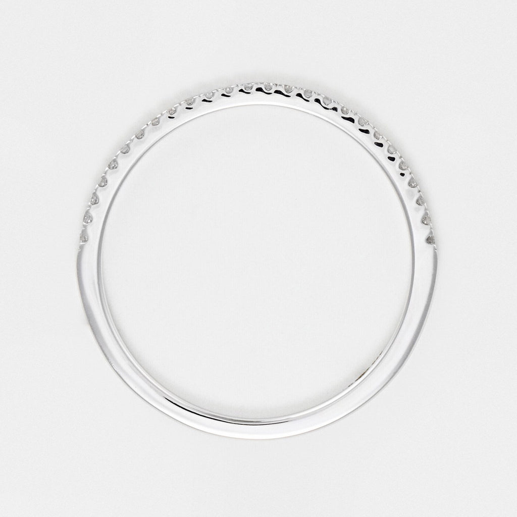 Anillo de diamantes “Belle Alliance” 0.08Ct/28 – Oro blanco