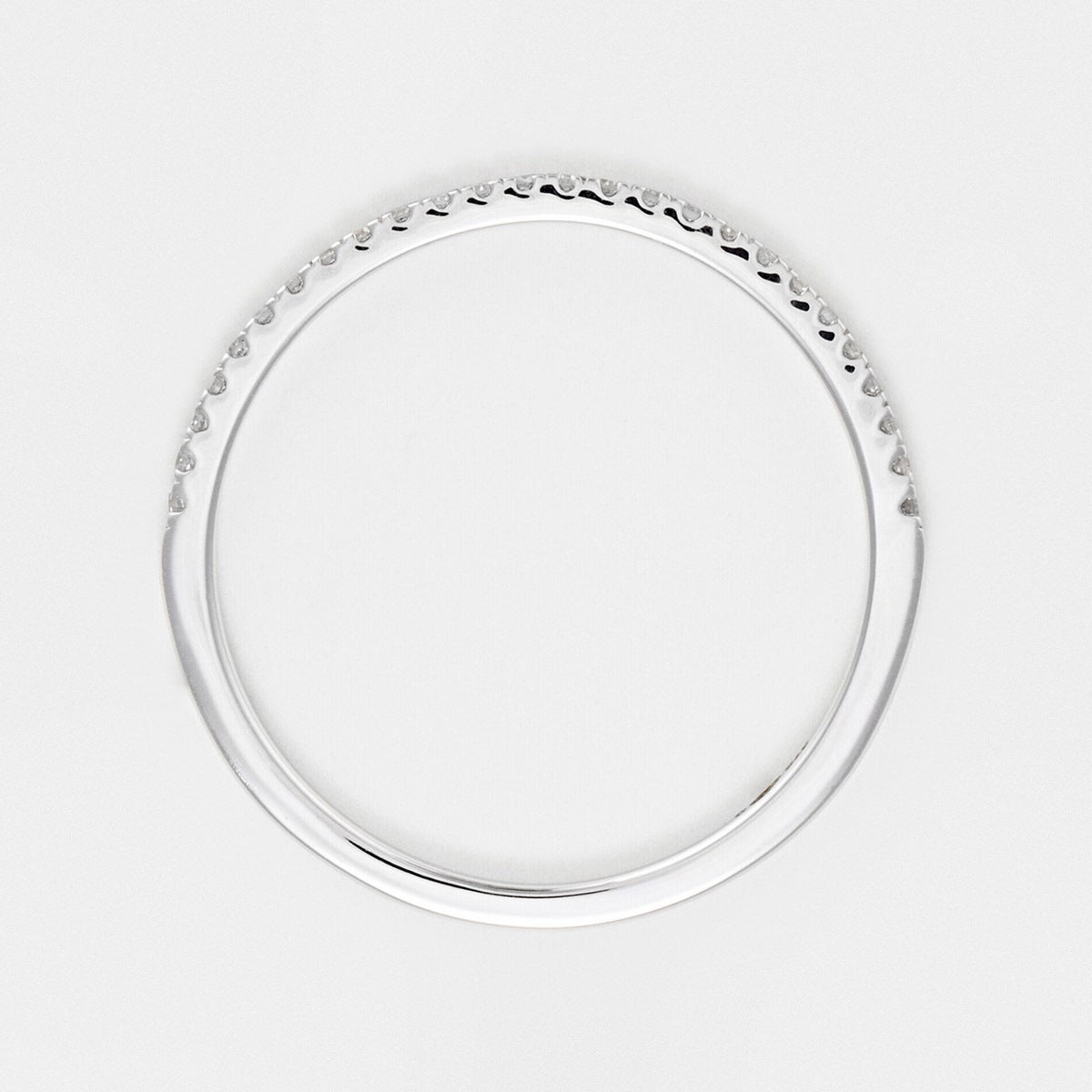 Anillo de diamantes “Belle Alliance” 0.08Ct/28 – Oro blanco