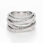 Bague "New Entrelacs Candides" Diamants 0,99Ct/165