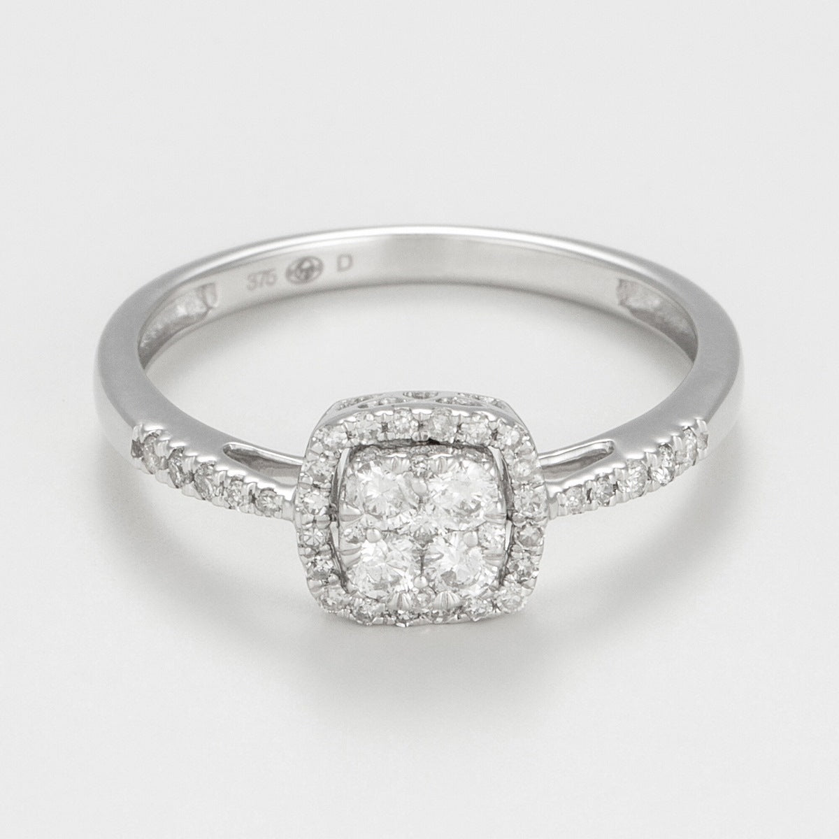 Anillo “Naeli” – Oro blanco