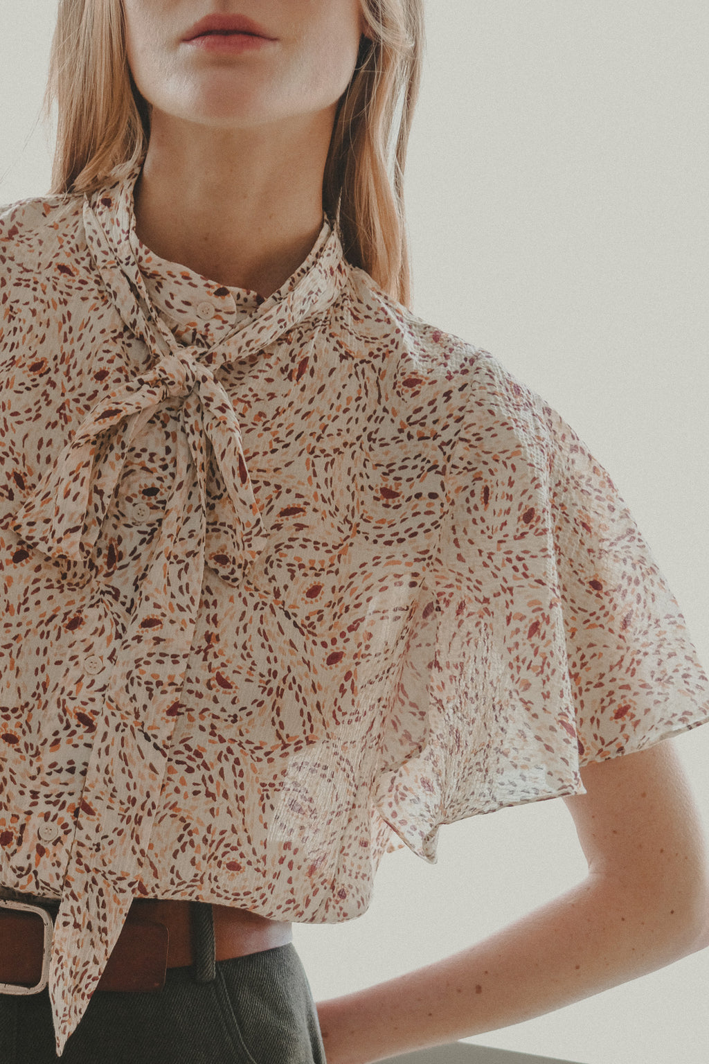 Blouse - Babeth - Caramel