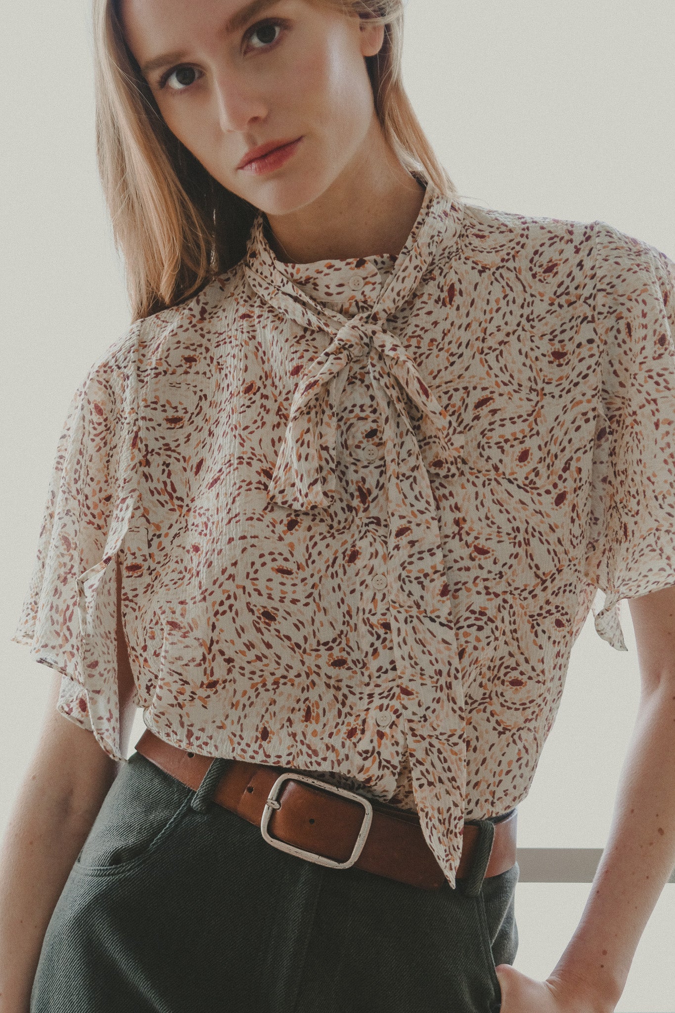 Blouse - Babeth - Caramel
