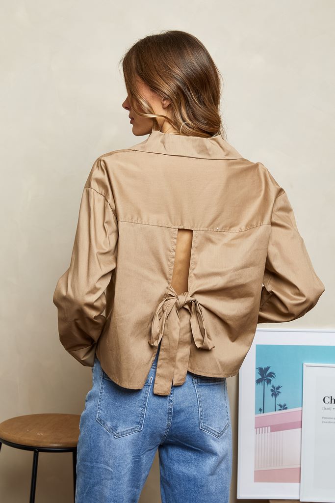 Camisa Babine - Camel