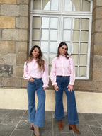 Embroidered Blouse Baby Pink Apolline
