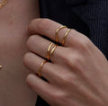 Bague Ajustable Doree Betty