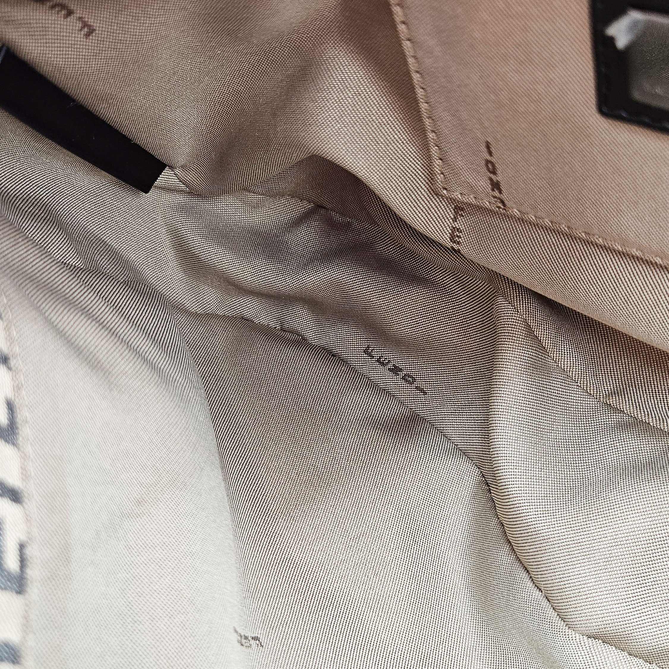 Sac Baguette Fendi Vintage Toile Zucchino