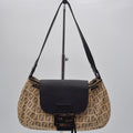Sac Baguette Fendi Vintage Toile Zucchino