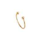 Golden Adjustable Ring Piercing